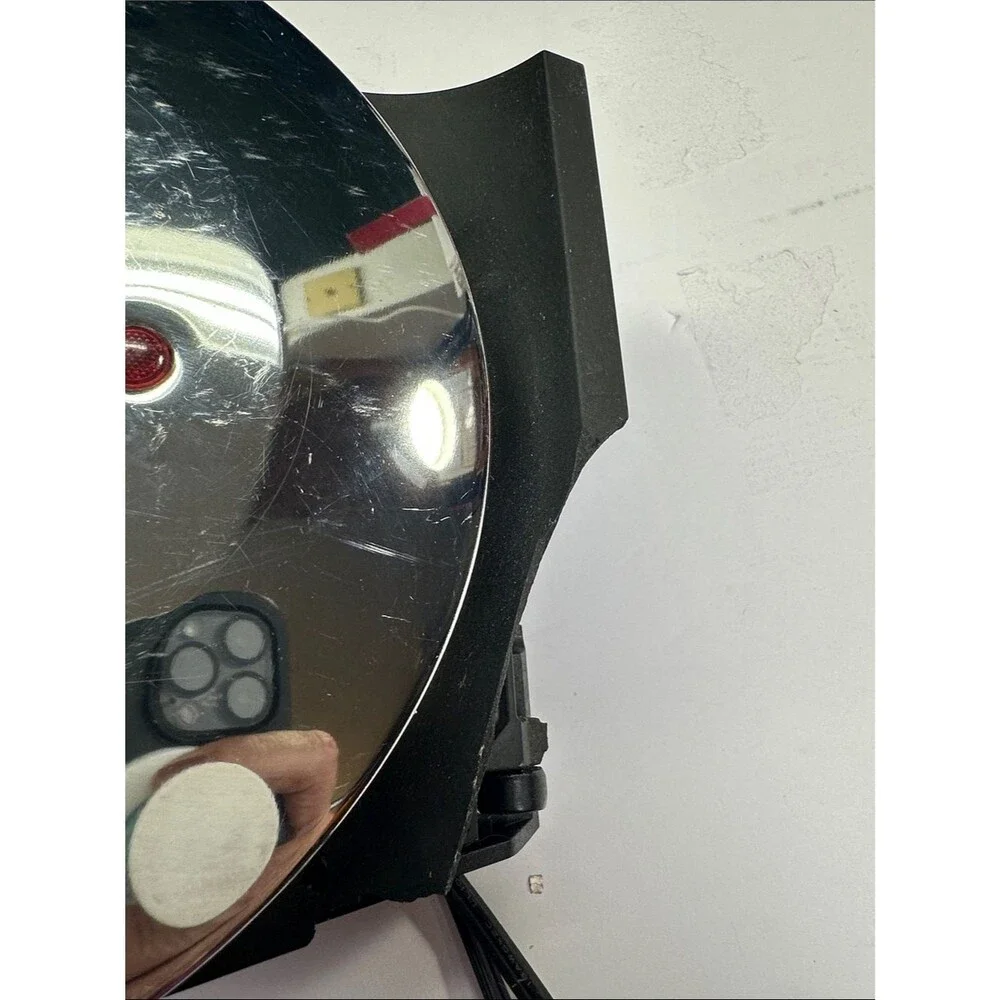 VillaWare Mickey's Single Waffler, Chrome Breakfast Waffle Maker Cosmetic Damage